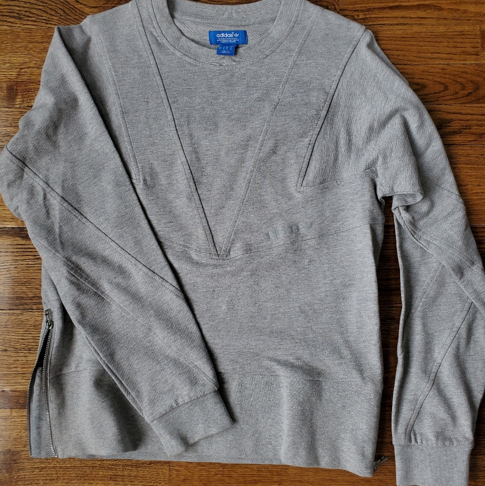 Adidas Grey Crewneck